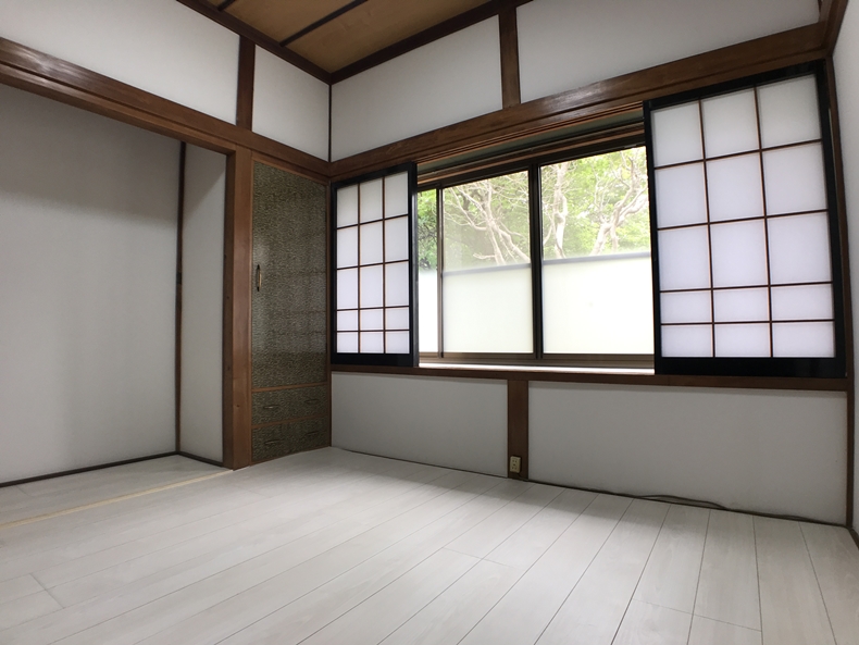 下諏訪町高浜リフォーム後洋室収納