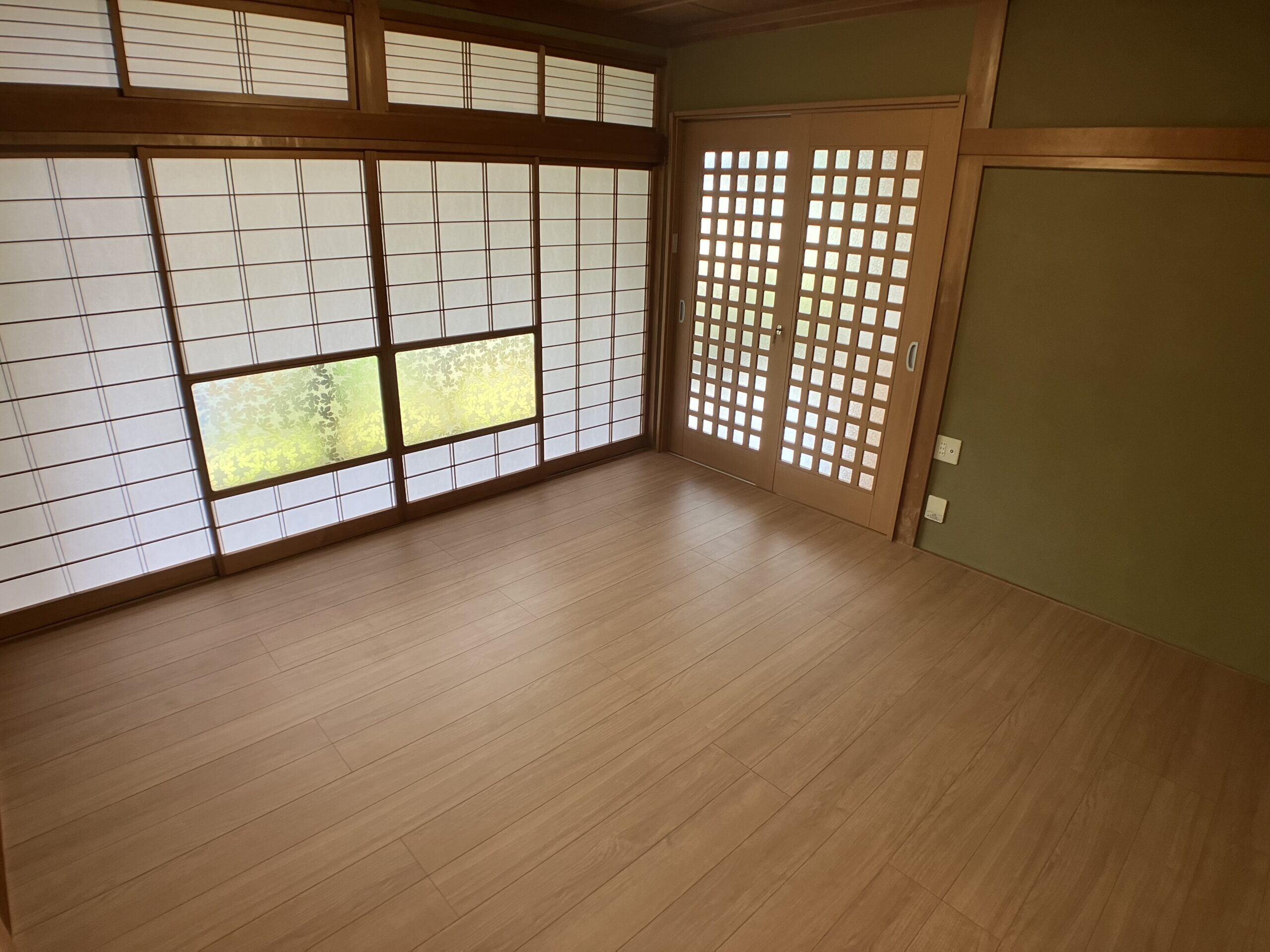 茅野市宮川田沢　リフォーム後の洋室①画像